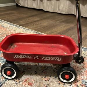 Radio flyer mini - retro toy or decor wagon ✨